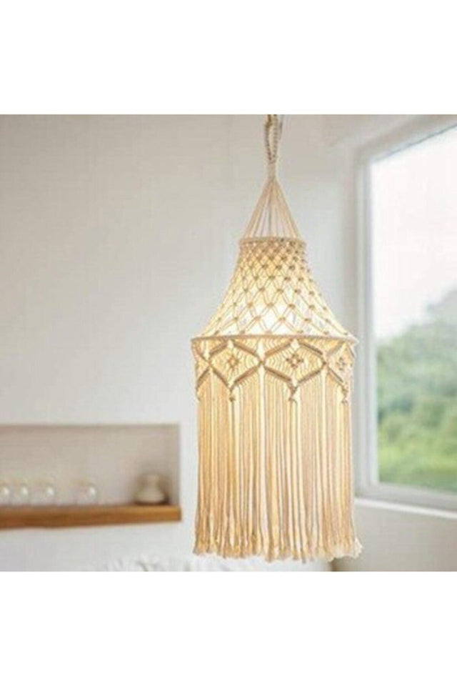 Special Design Lux Macrame Handcrafted Knitted Chandelier - Swordslife