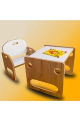 Customizable Kids Table And Chair Set /event Table / Wooden Kids Furniture - Swordslife