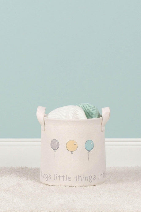 Cute Cat Printed Kids Room Cylinder Basket // 20x20 - Swordslife