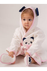 Cute Ponçik Baby Bathrobe Set New Season - Swordslife