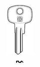 Cylinder key OBEN - SILCA: CE41 (Errebi: CE4DN) - Swordslife