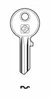 Cylinder key common - SILCA: AB2 (Errebi: AU4PD) - Swordslife