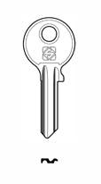 Cylinder key common - SILCA: CE4 (Errebi: CE5PD) - Swordslife