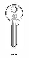 Cylinder key common - SILCA: CE6 (Errebi: CE6PD) - Swordslife