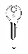 Cylinder key common - SILCA: DM10 (Errebi: DM14) - Swordslife