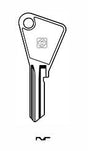 Cylinder key common - SILCA: VAC2 (Errebi: VC5D) - Swordslife