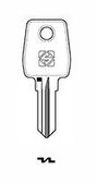 Cylinder key common - SILCA: EU13R (Errebi: EL9R) - Swordslife