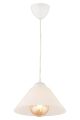 Narcissus Single Pendant Lamp-white - Swordslife