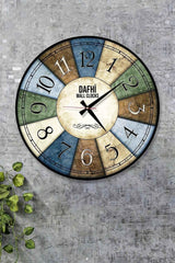 Dafhi Decorative Wooden Wall Clock 45x45 - Swordslife