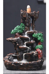 Mountain Model Backflow Waterfall Incense Holder - Swordslife