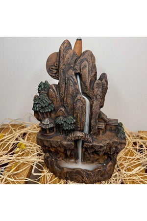 Mountain Design Backflow Incense Holder - Swordslife