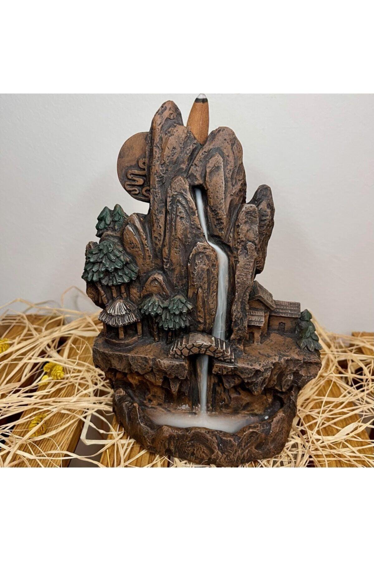 Mountain Design Backflow Incense Holder - Swordslife