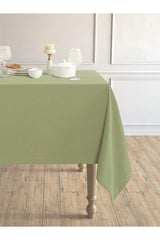 Daily Series Velvet Textured Sage Color Table Cloth - Swordslife