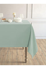 Daily Series Velvet Textured Fog Blue Color Table Cloth - Swordslife