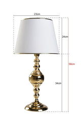 Dechire Lampshade Gold White - Swordslife