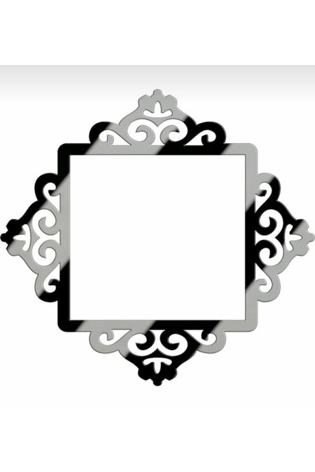 Decor Plexi Socket Key Frame Silver Color Single - Swordslife