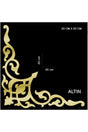 Decorative Adhesive Furniture Cabinet Ornament Gold