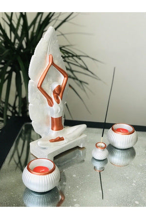 Decorative Birthday Gift Girl Practicing Yoga Set Yoga Girl Trinket - Gift Trinket - Swordslife