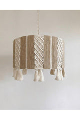 Decorative Bohemian Macrame Mesh Chandelier - Swordslife