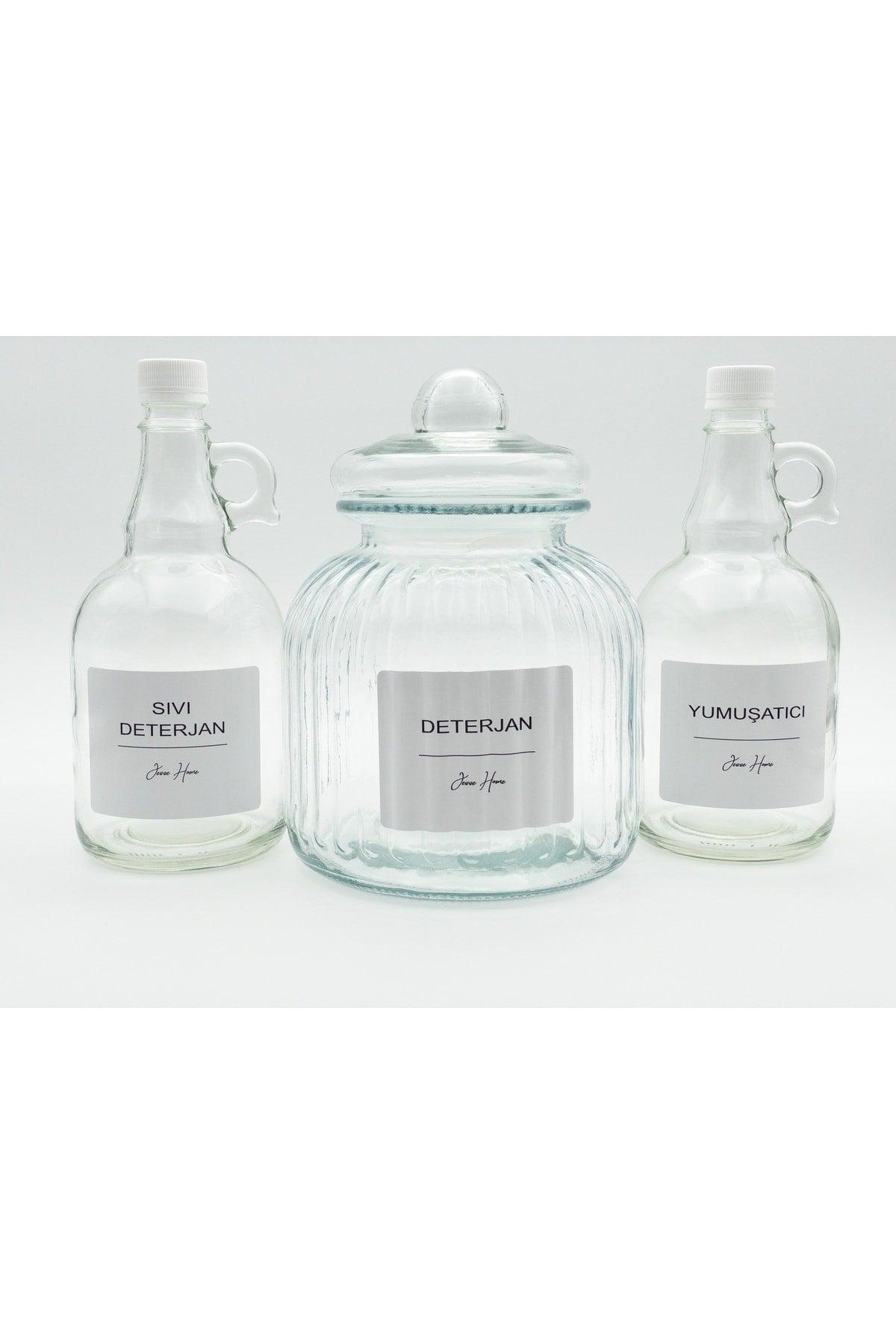 Decorative Glass Detergent Jar/Box