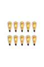 Decorative Led Bulb 10 Pack St64 Amber 4