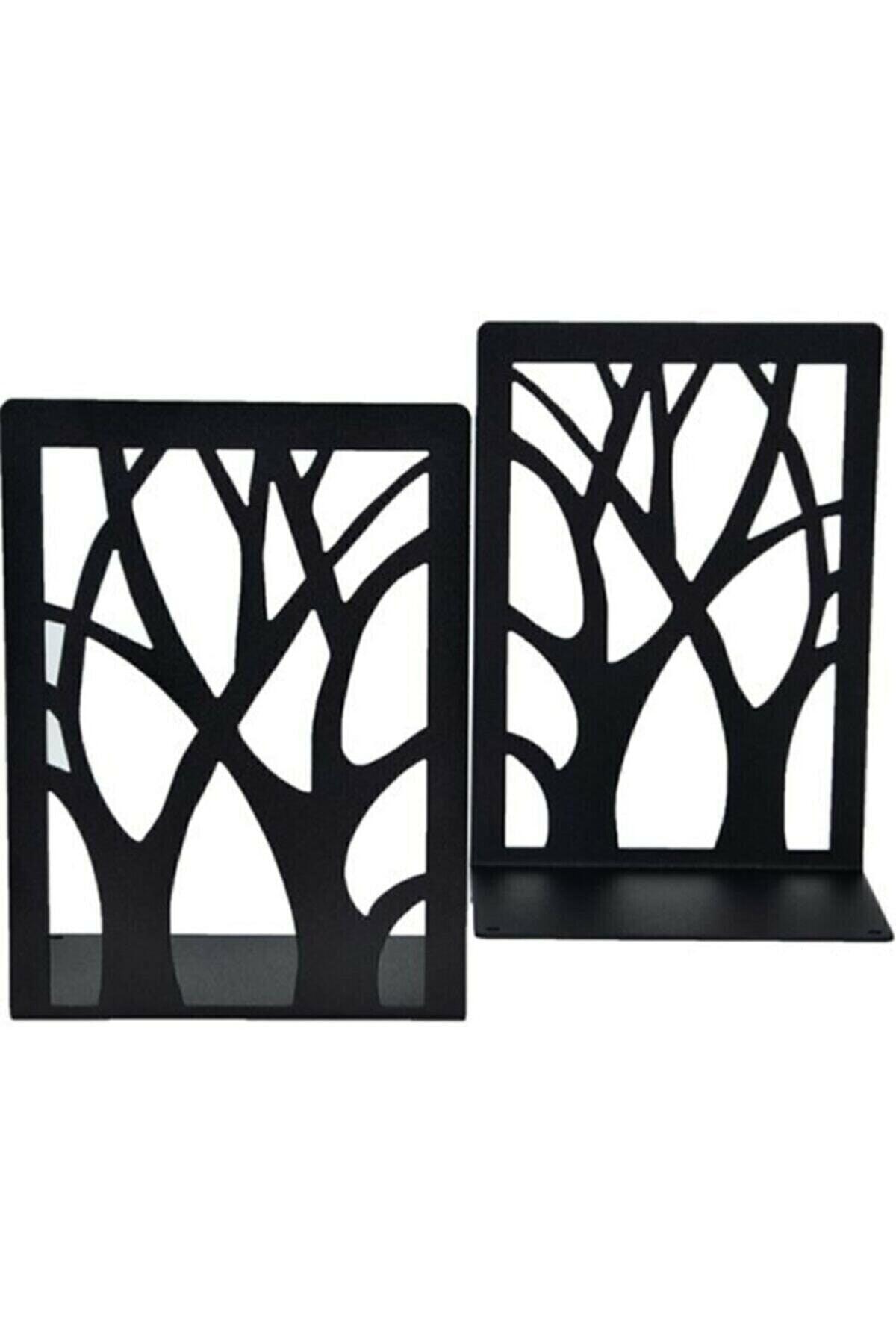 Decorative Metal Book Holder Set of 2 Ballerina And Tree Figured Book Support - Swordslife