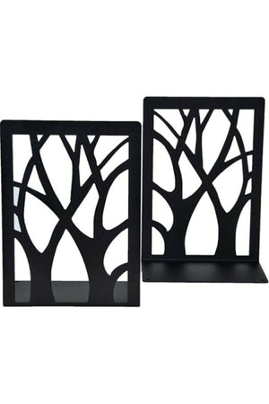 Decorative Metal Book Holder Set of 2 Ballerina And Tree Figured Book Support - Swordslife