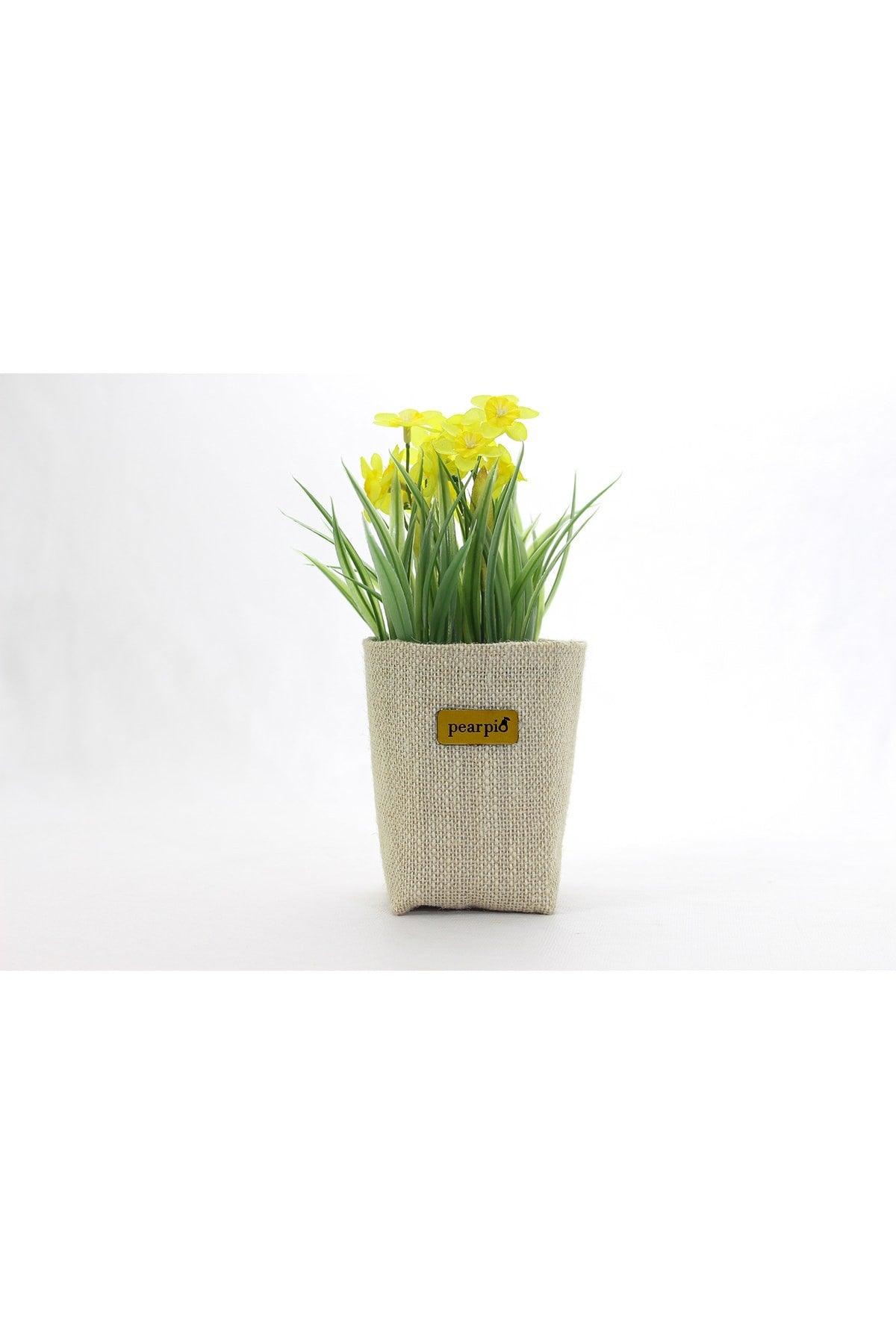 Decorative Multi-Purpose 3 Pcs Beige Jute Basket & Pot - Swordslife