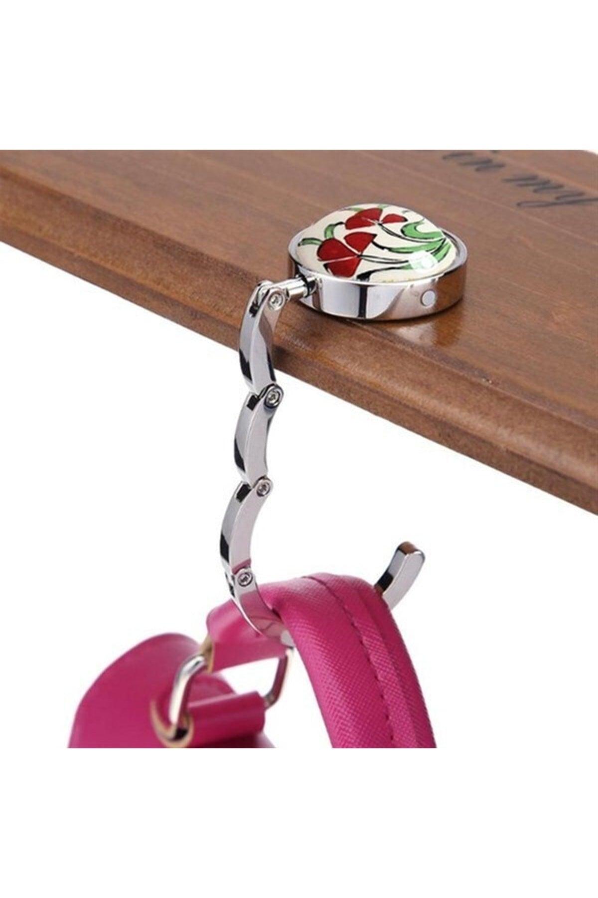 Decorative Patterned Table Edge Bag Hanger Tool Hanger - Swordslife