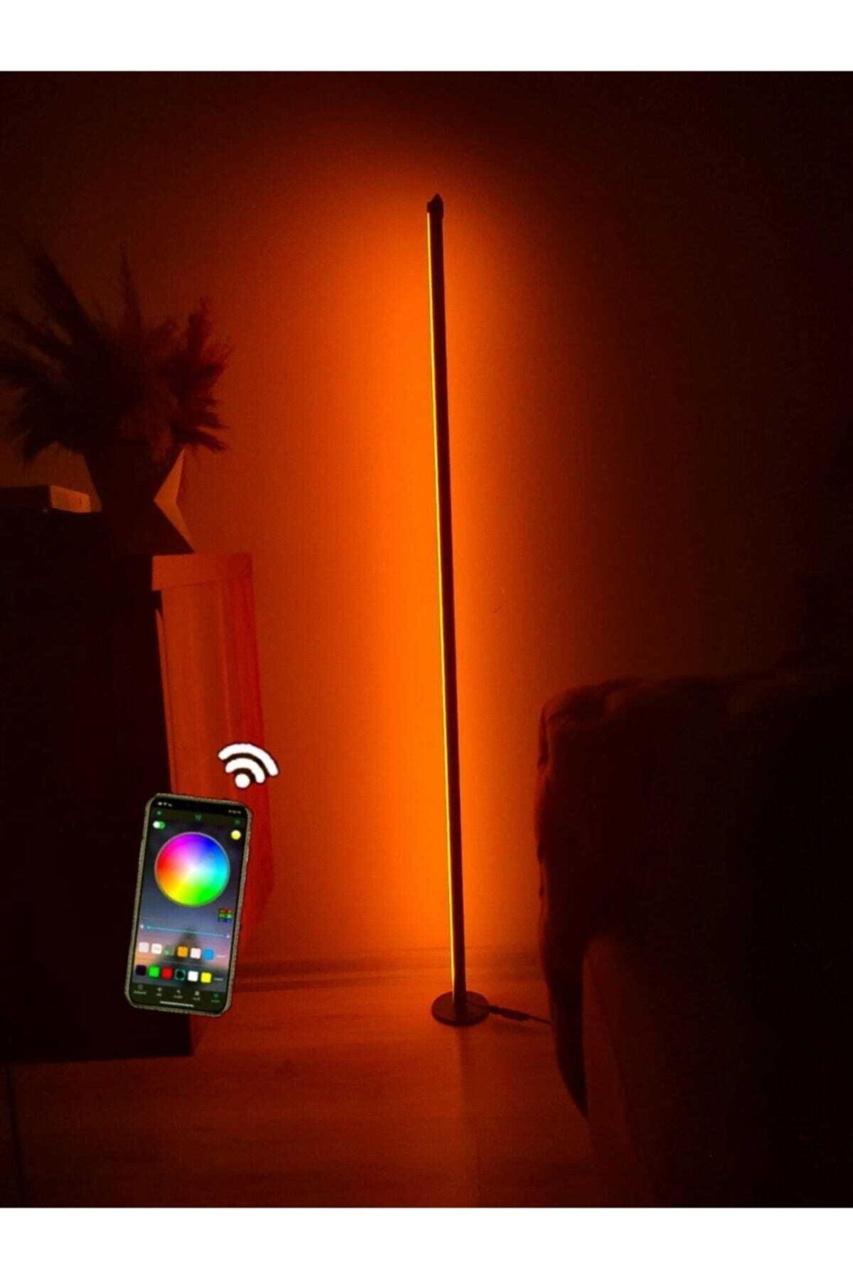 Decorative Rgb Led Floor Lamp - Round Stylish Base Phone Control (bluetooth) - Swordslife