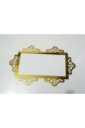 Decorative Socket Edge Trim Gold Color Double - Swordslife