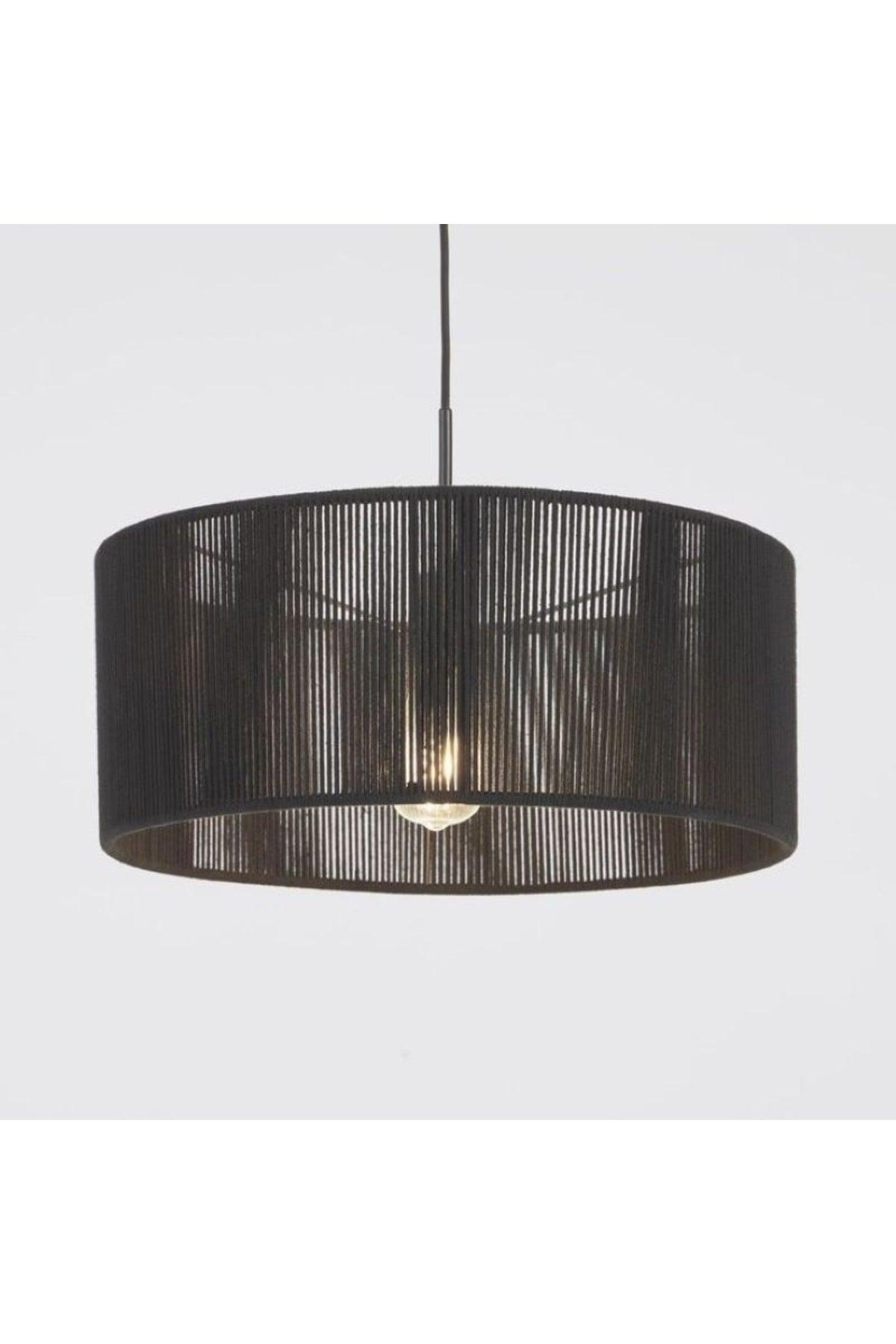 Decorative Pendant Lamp Chandelier Floor Lamp Head Black - Swordslife