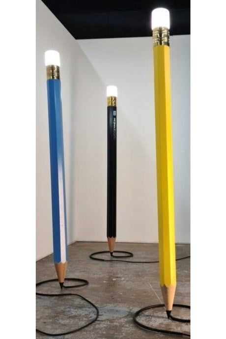 Decorative Wooden Pen Floor Lamp - Swordslife