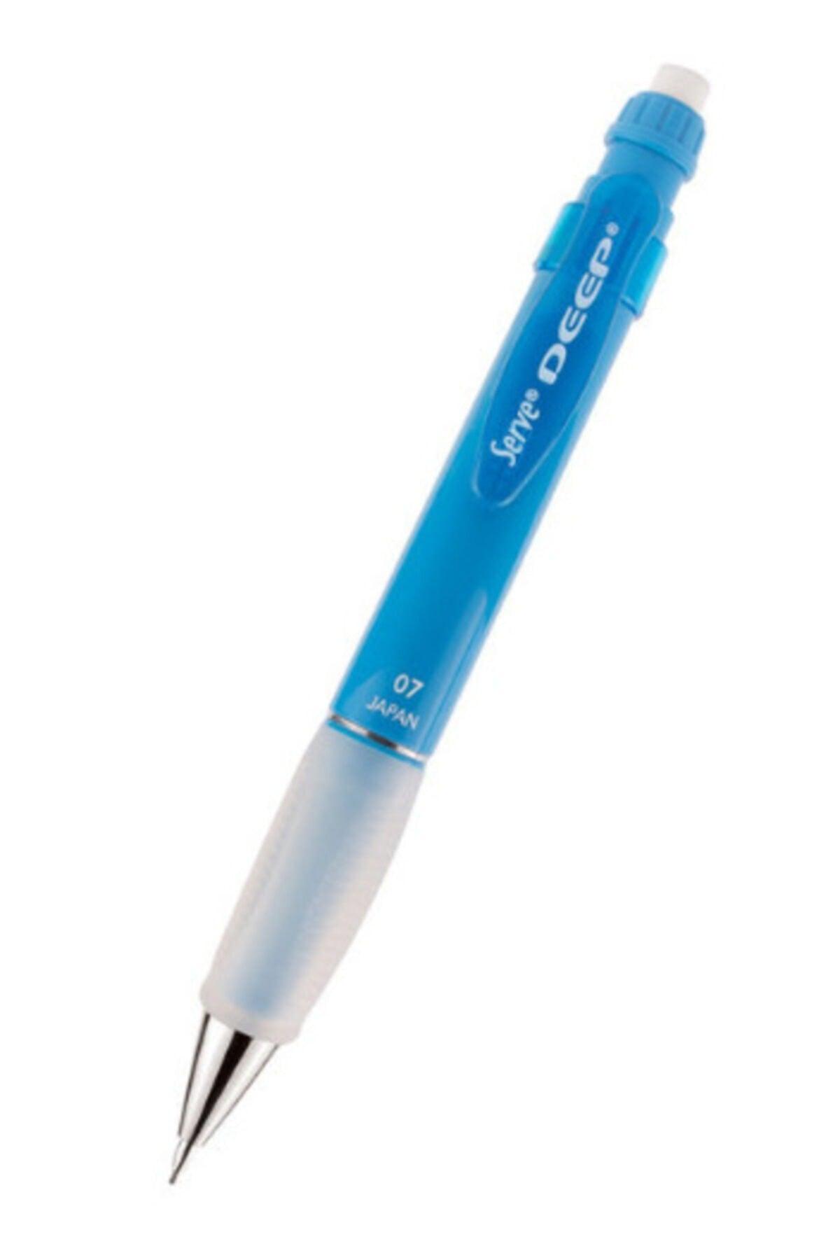 Deep 0.7mm Versatil Pen Highlighter Blue