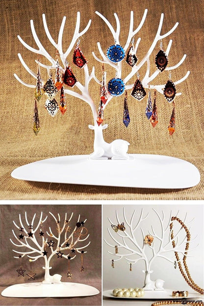 Deer Design Jewelry Jewelry Stand - Swordslife