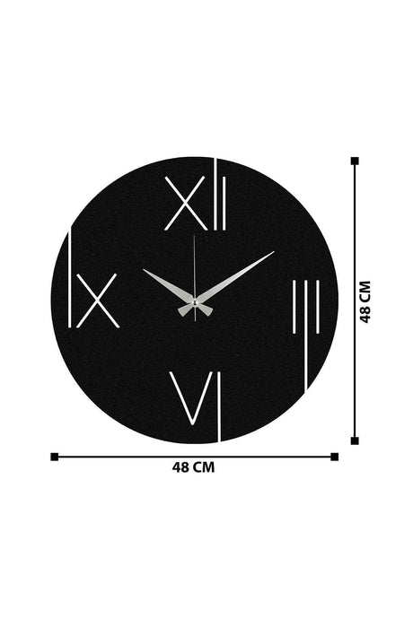 Decorative Metal Wall Clock 48x48cm - Swordslife