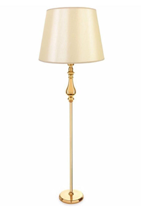 Narin Baba Yellow Metal Leg Floor Lamp - Swordslife