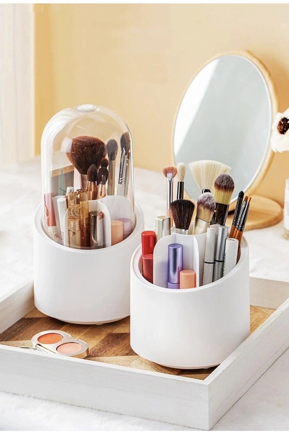 Delux Makeup And Brush Organizer Set of 2