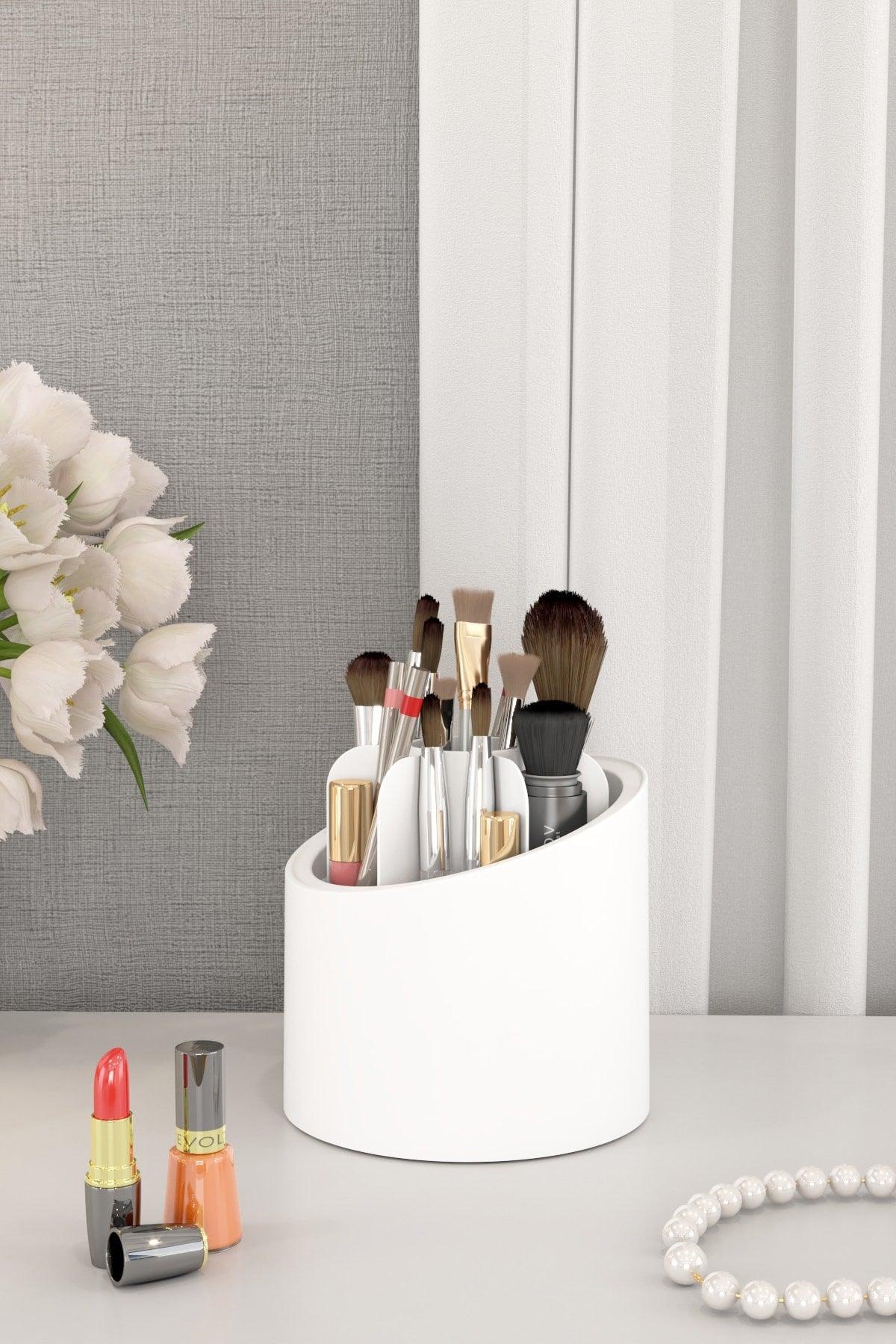 Deluxe Makeup Brush And Cosmetic Organizer Organizer - Swordslife