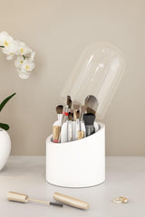 Deluxe Makeup Brush And Cosmetic Organizer