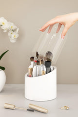 Deluxe Makeup Brush And Cosmetic Organizer