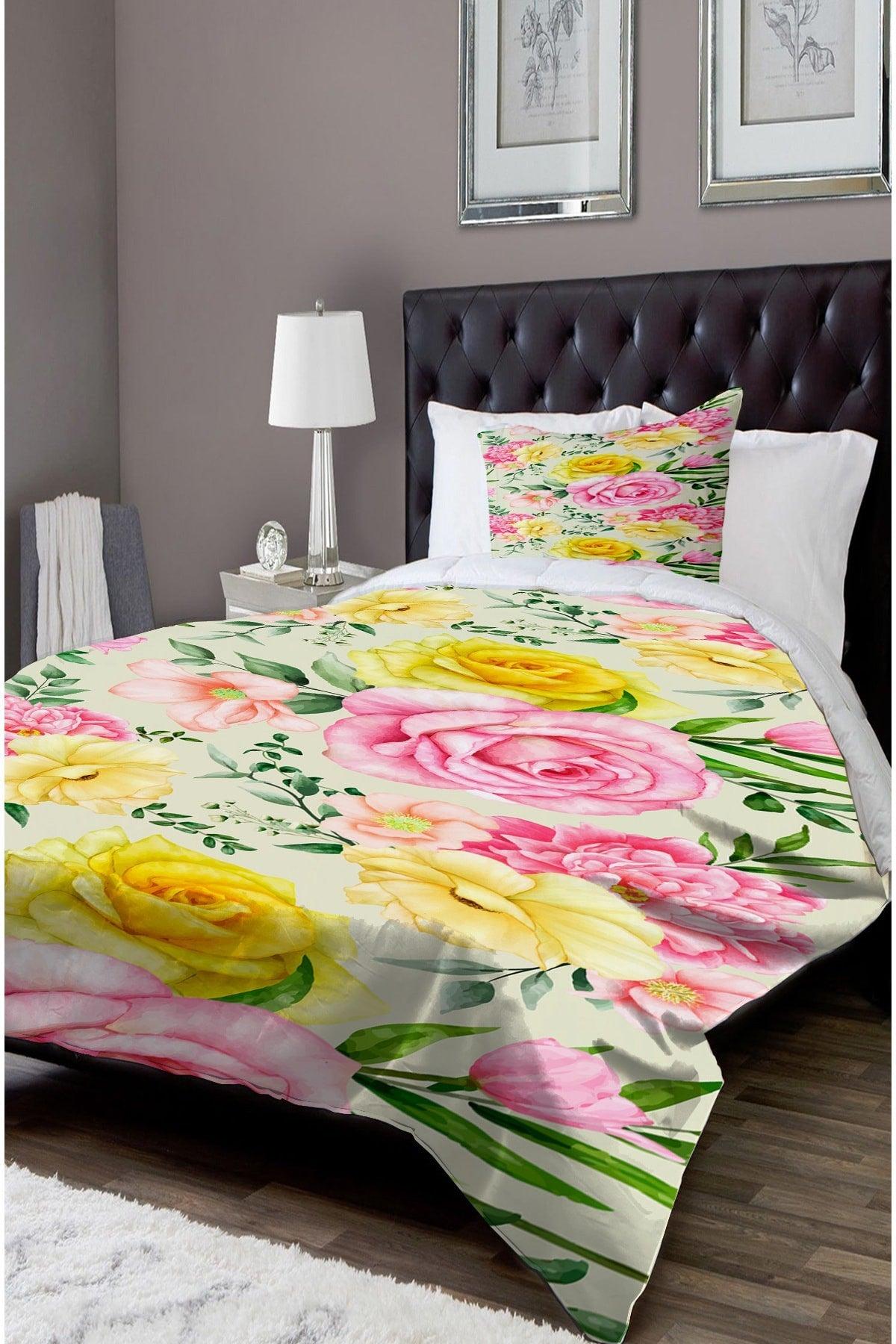 Patterned Single Bed Linen Duvet Cover Set Nyds-12 - Swordslife