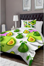 Patterned Single Bed Linen Duvet Cover Set Nyds-23 - Swordslife