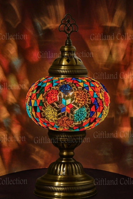 Desktop Authentic Mosaic Lamp - Swordslife