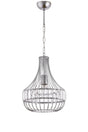 Diamond Crystal Stone Silver Chrome Single Pendant Lamp Chandelier - Çakır Chandelier - Swordslife