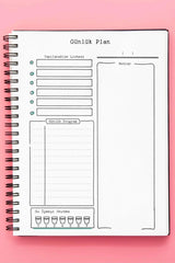 Daily Planner Notebook | 100 Pages | Thick