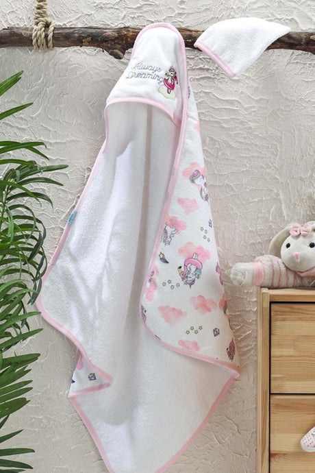 Digital Printed Embroidered Baby Towel - Swordslife