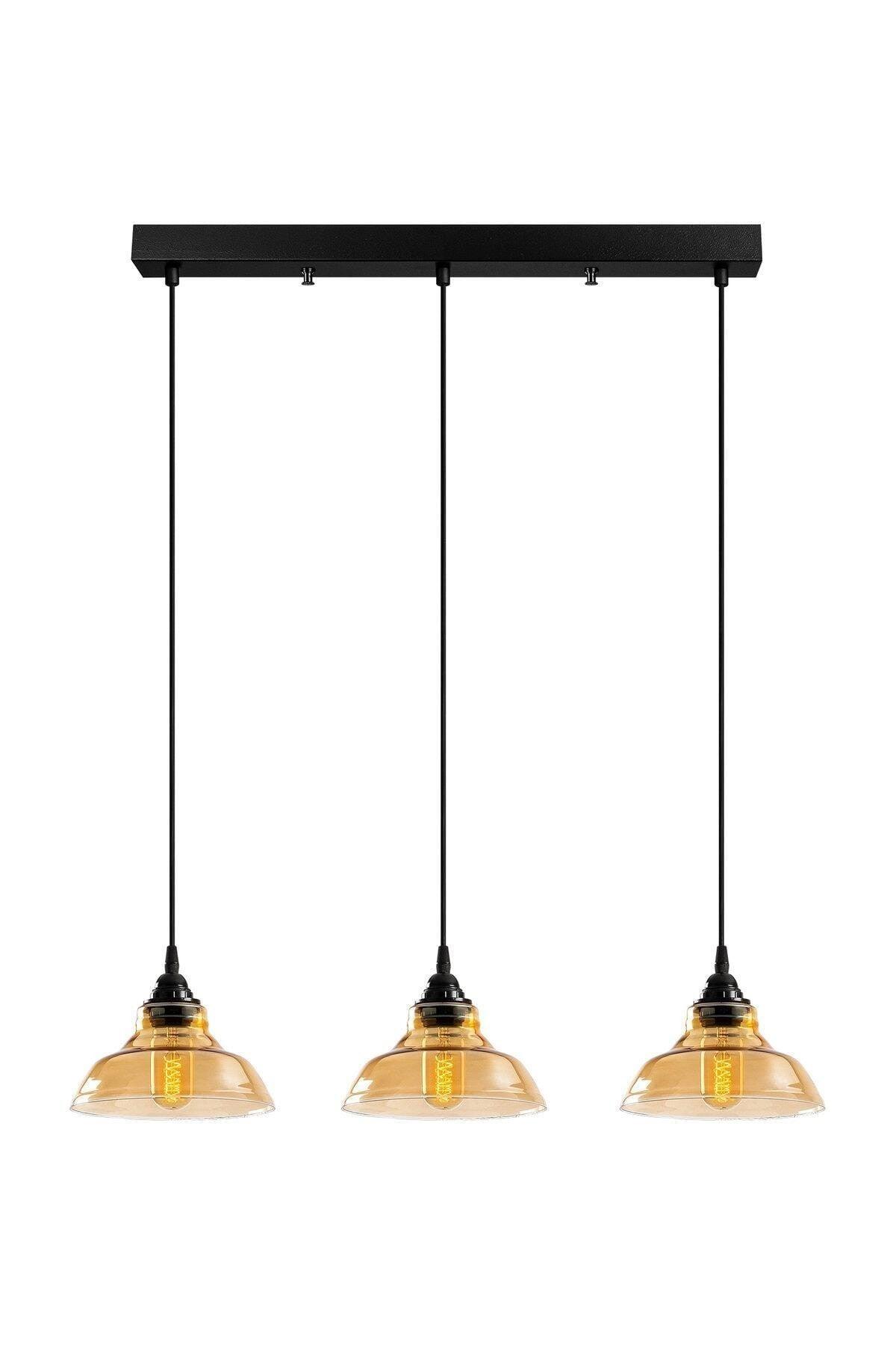 Dilberay Luxury Modern Lined Balcam 3 Piece Chandelier - Swordslife