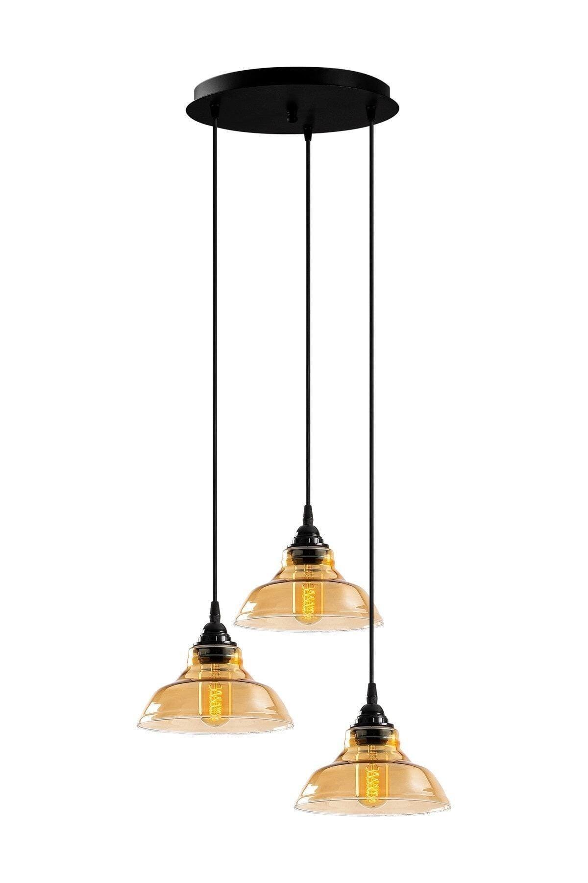 Dilberay Luxury Modern Pendant Balcam 3 Pcs Chandelier - Swordslife