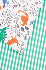 Dinosaur Kids Baby Duvet Cover Set 100x150 - Swordslife